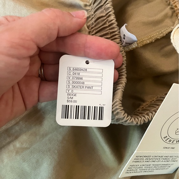 Urban Renewal Recycled Pull-On Skater Pant NWT - Picture 5 of 7